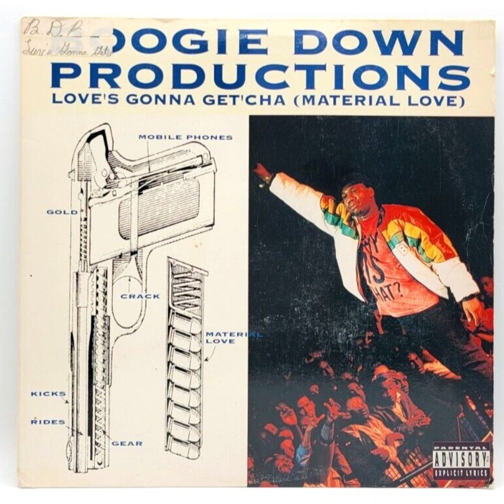 BOOGIE DOWN PRODUCTIONS - LOVE'S GONNA GET'CHA (MATERIAL LOVE) - HIP HOP SINGLE